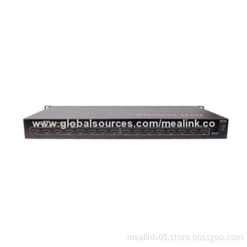 8-by-8 HDMI Matrix, Four Switching Modes, Panel Buttons, Local IR, RS232 and EthernetNew
